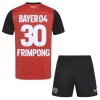Bayer 04 Leverkusen Jeremie Frimpong 30 Thuistenue 2024-25 - Kids Bayer 04 Leverkusen Jeremie Frimpong 30 Thuistenue 2024-25 - Kids
